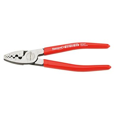 Crimping pliers with synthetic covered handle type 5501